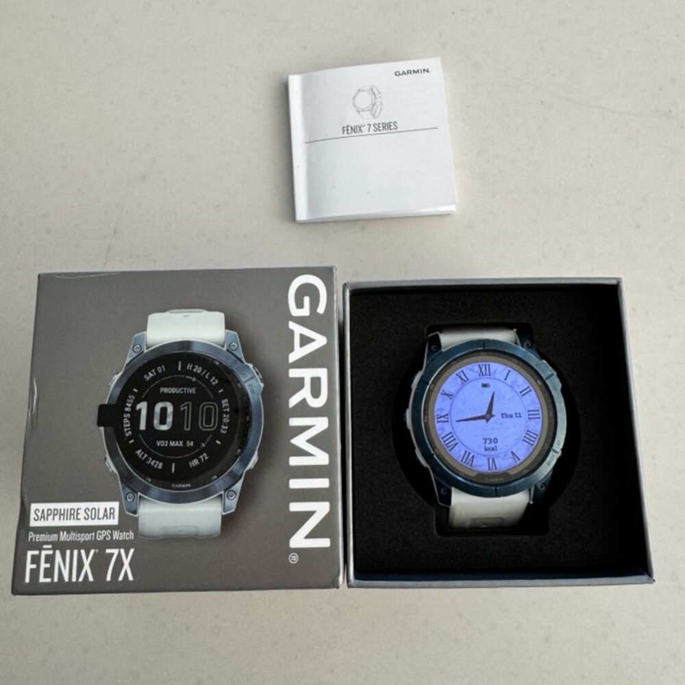 Garmin Fenix 7X Premium Multisport GPS Sapphire Solar Watch